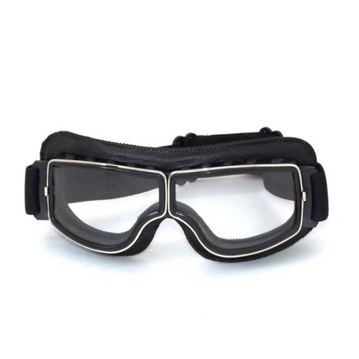 Vintage Leather Motorcycle Goggles – RiderEdge
