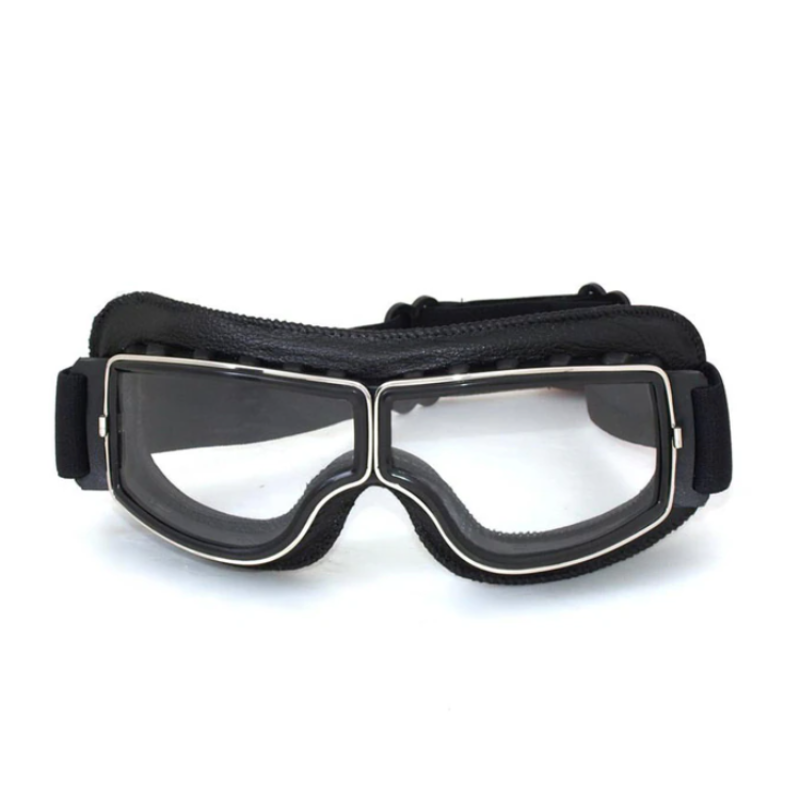 Vintage Leather Motorcycle Goggles – RiderEdge