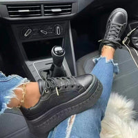 Stylish Luxury Platform Women's Sneakers – Nina