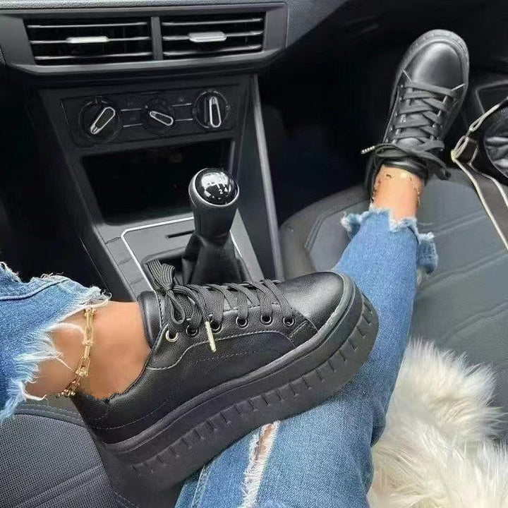 Stylish Luxury Platform Women's Sneakers – Nina