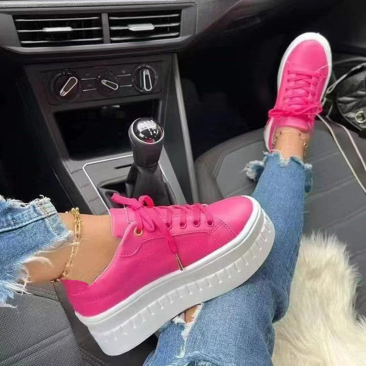 Stylish Luxury Platform Women's Sneakers – Nina