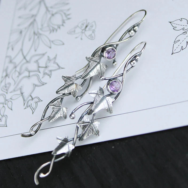 Stylish Alocasia Leaf Earrings - Faylinn
