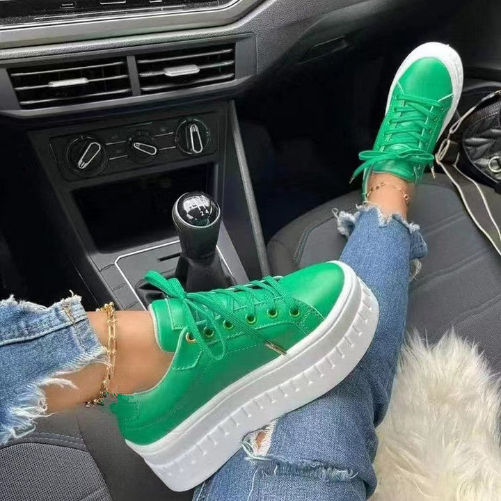 Stylish Luxury Platform Women's Sneakers – Nina