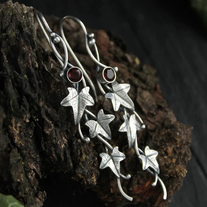 Stylish Alocasia Leaf Earrings - Faylinn