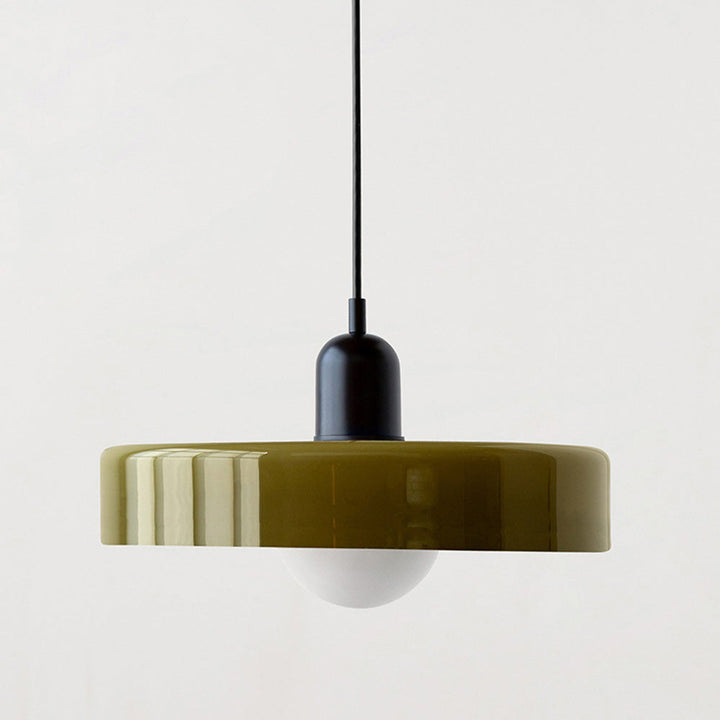 Lámpara colgante colorida estilo Bauhaus - StiloGlas