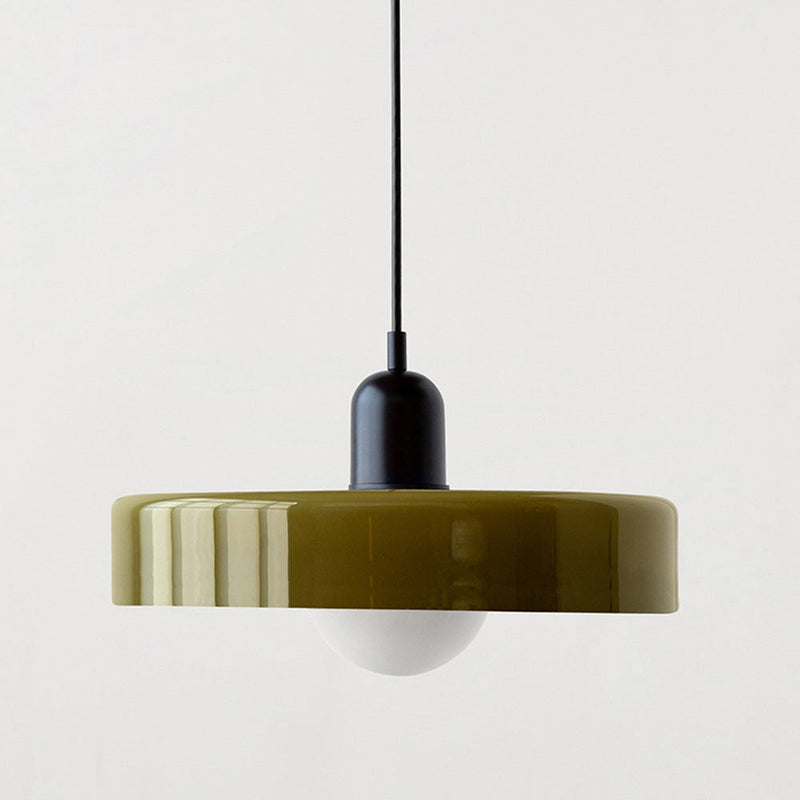 Lámpara colgante colorida estilo Bauhaus - StiloGlas