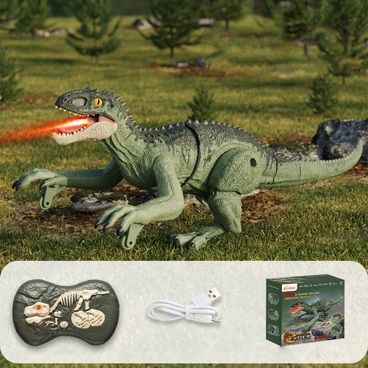 Fog-spraying Interactive Dinosaur with Remote Control - RoboRex