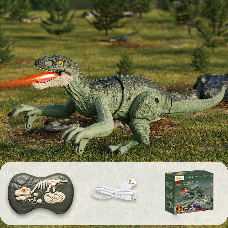Fog-spraying Interactive Dinosaur with Remote Control - RoboRex