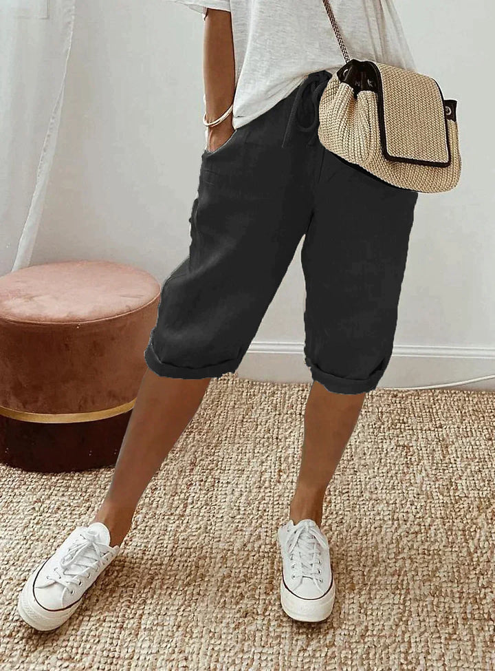 Fashionable Summer Women's Linen Pants - Lina