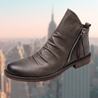 Stylish Men's Leather Boots – Milan