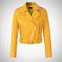 Vegane Damen Lederjacke – Alivra Herbstedition