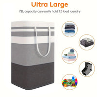 75L Large Laundry Basket with Handles and Foldable Design – Solen
