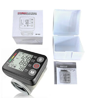 Monitor digital de presión arterial de muñeca con pantalla LCD – PulseTrack