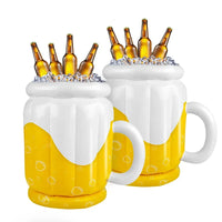 Enfriadores de cerveza inflables 1/2 pieza – Diversión para enfriar jarras de cerveza Oktoberfest 2025