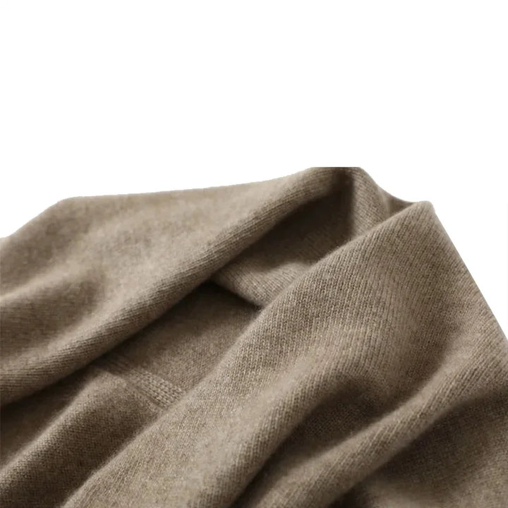 Women's knitted cape made of soft material – Lorena