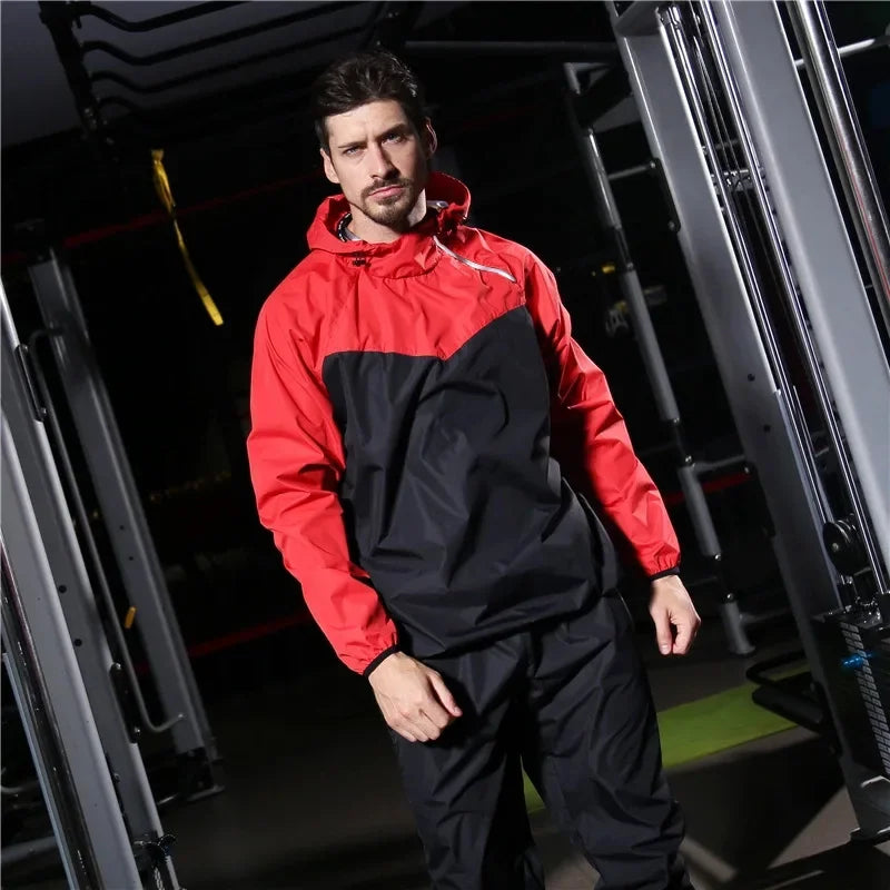 Lightweight Unisex Training Set with Zipper & Hood – Remo