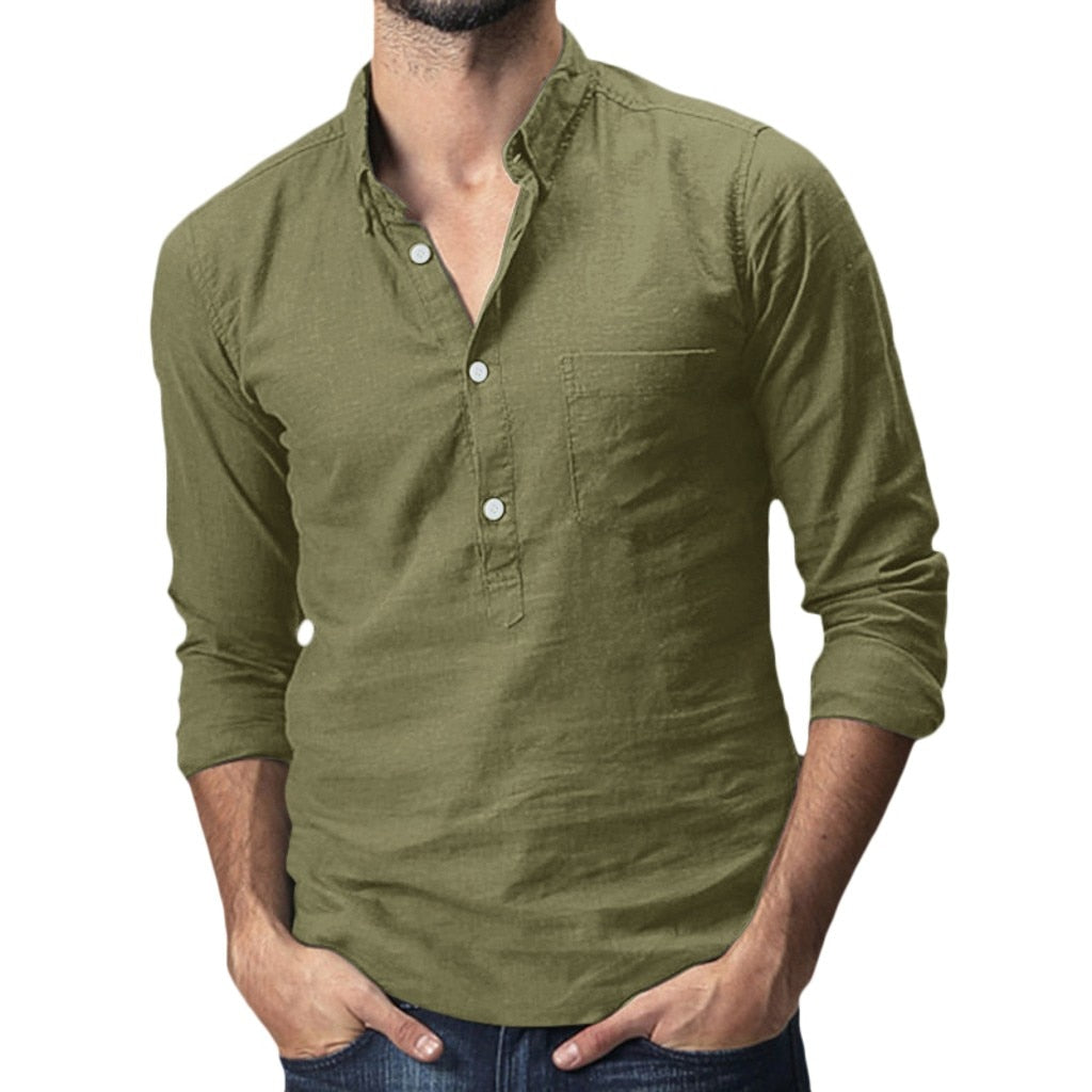 Stylish summer shirt in plus size for men – Hayes