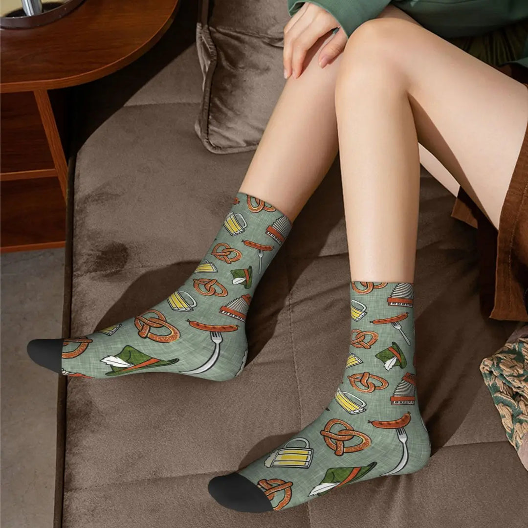 Socks with Wiesn Motifs (Set of 2) – FestSocks Oktoberfest 2025