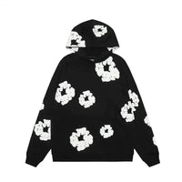 Casual Women's Hoodie with Floral Pattern - Amara