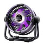 Campingventilator mit 20000mAh Akku, LED-Licht & Fernbedienung – WindMate