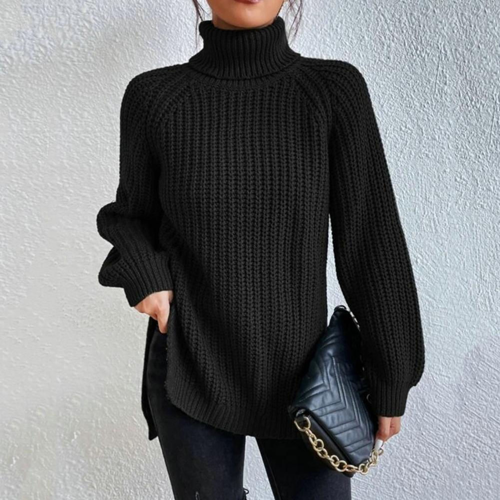 Turtleneck Sweater for Women - Velmora