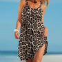 Luftige Leopardenmuster Sommerkleid – Noa