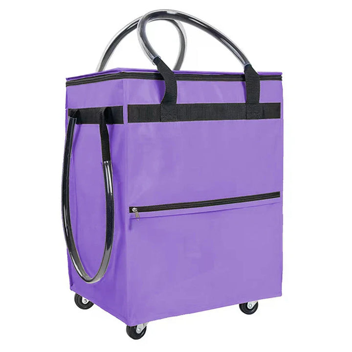 Reusable Shopping Bag with Wheels – Rollex – (Large Capacity)