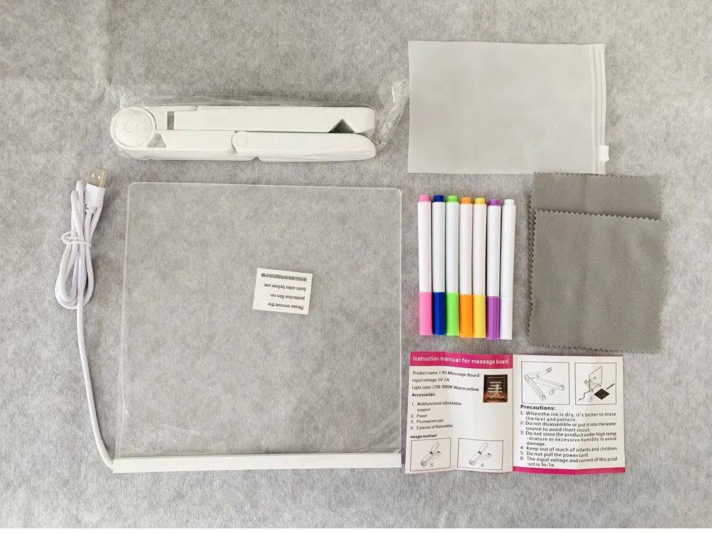 Tablero de dibujo LED sin pantalla para niños creativos - LumoPad