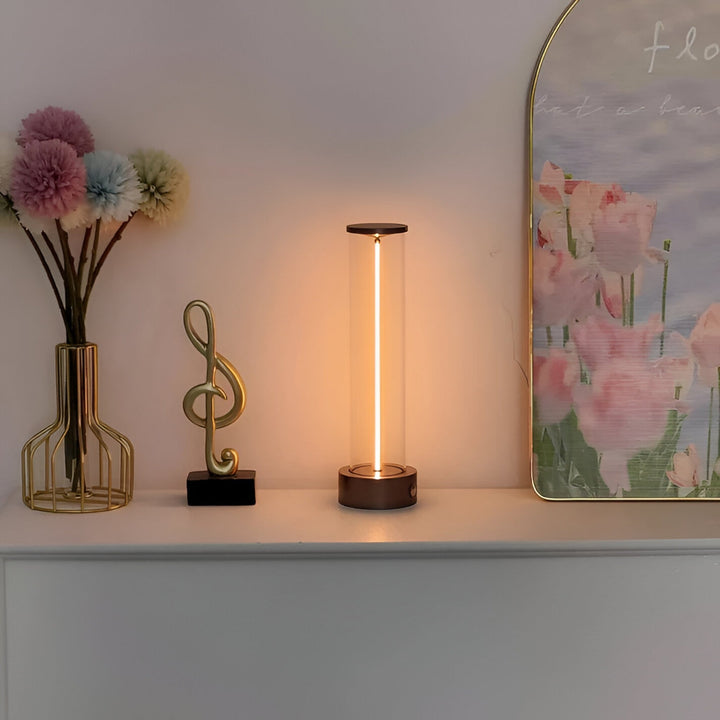 Lys sverd bordlampe med justerbar lysstyrke – Kyra