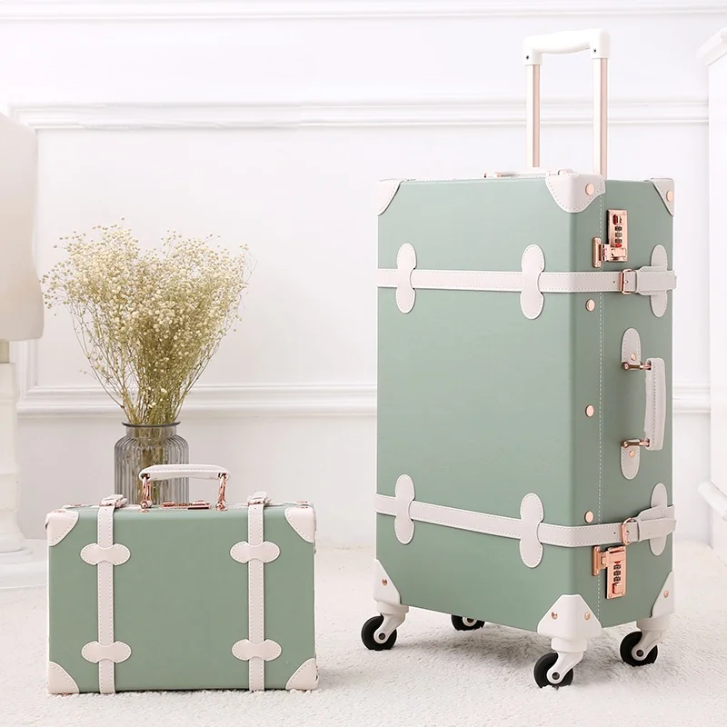 Retro-Hartschalenkoffer Set – Valencia