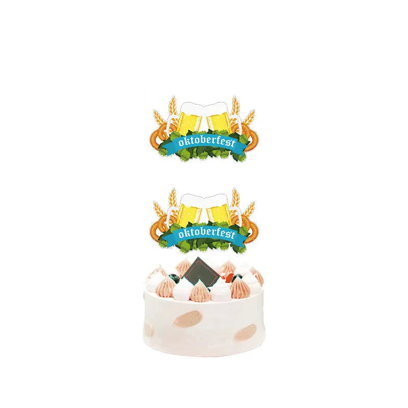 Party decoration set in Oktoberfest design – WiesnFreude Oktoberfest 2025