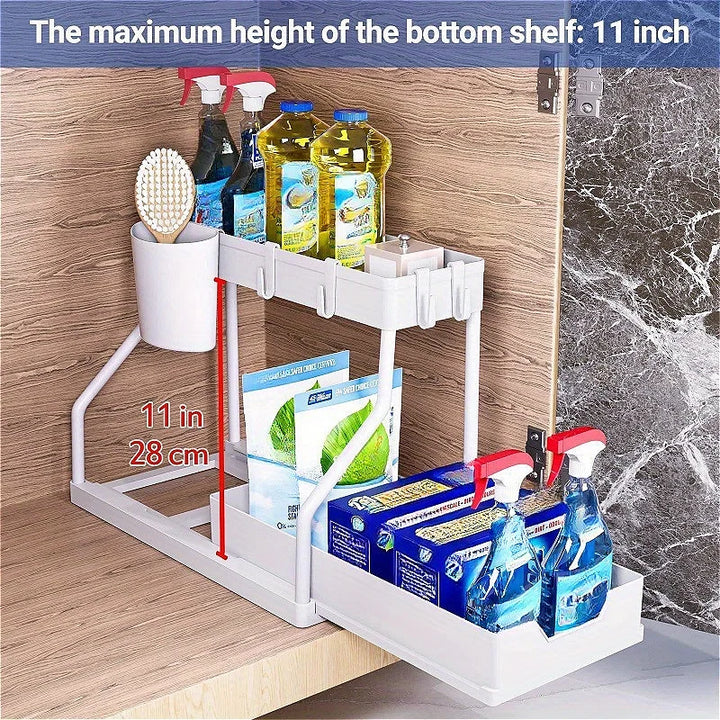 Multilayer Extendable Spice and Storage Rack – Liora