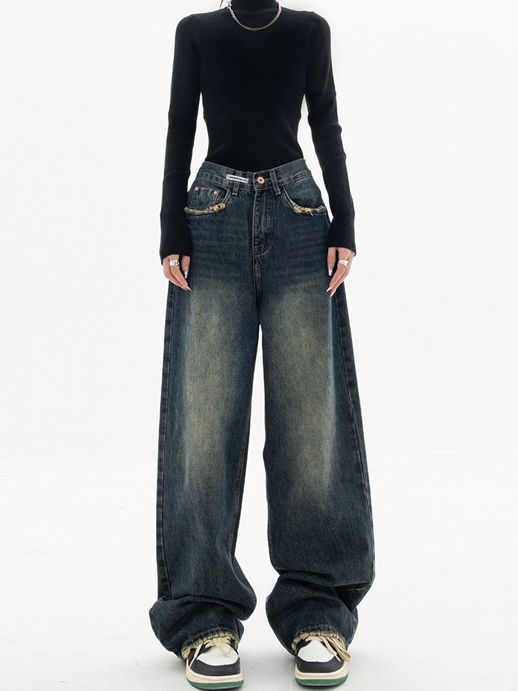Y2K Vintage Baggy Women's Jeans - Luna