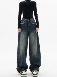 Y2K Vintage Baggy Women's Jeans - Luna