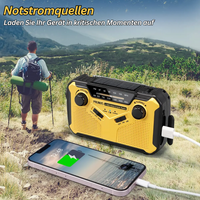 Multifunktionales Notfallradio mit Ladeoptionen - SafeSignal