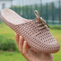Atmungsaktive Damen Outdoor-Loafer mit Offener Zehenpartie – Linaya