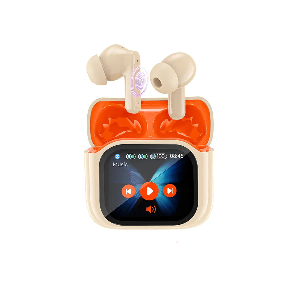 Touch Screen Translation Headphones with Noise Cancellation – Avelora