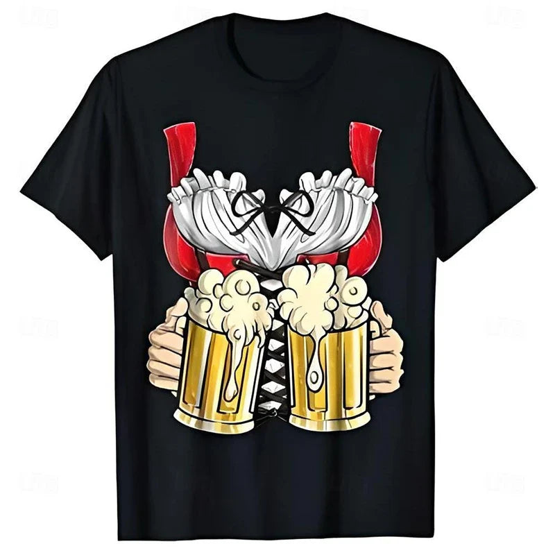 T-shirt i dirndl-look – DirndlShirt Oktoberfest 2025