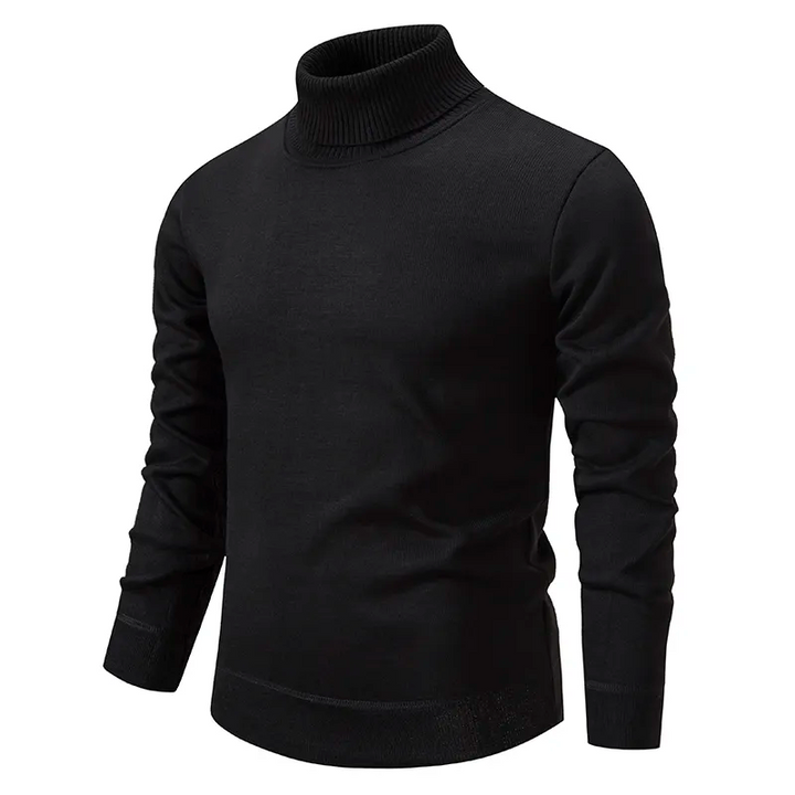 Soft & Comfortable Men's Cotton Turtleneck Sweater – Jonas