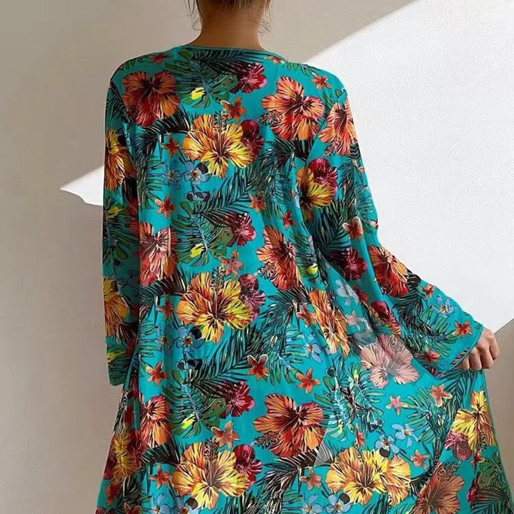 Bikinisæt med høj talje og cover-up – Amira