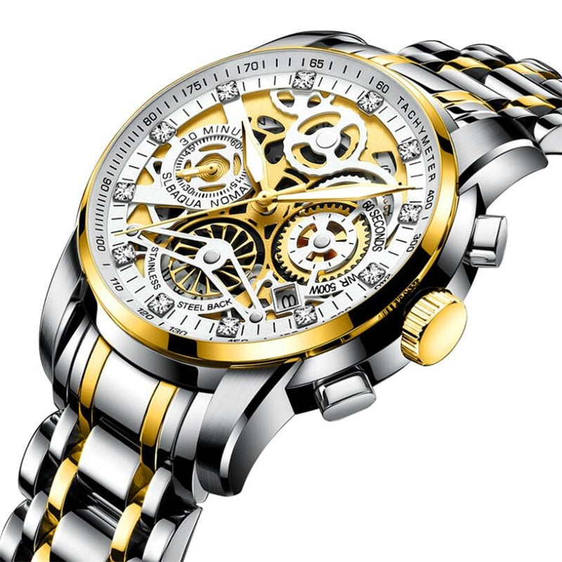 Skeleton men's wristwatch – Eclipse
