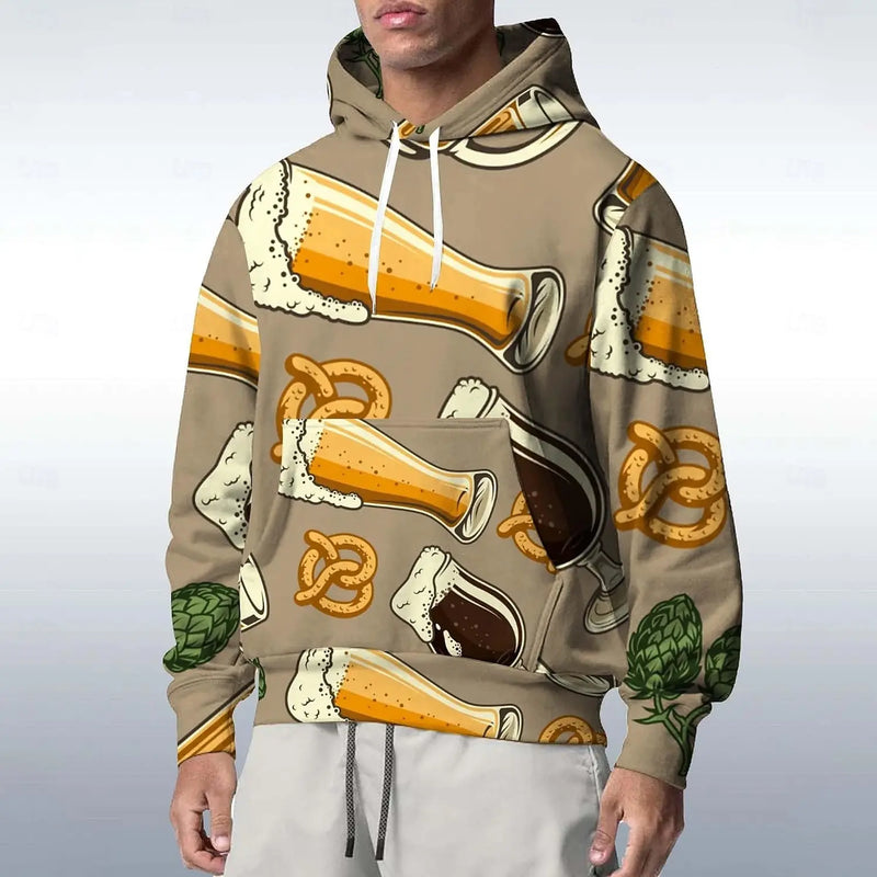 3D Beer Mug Hoodie – ProstStyle Oktoberfest 2025