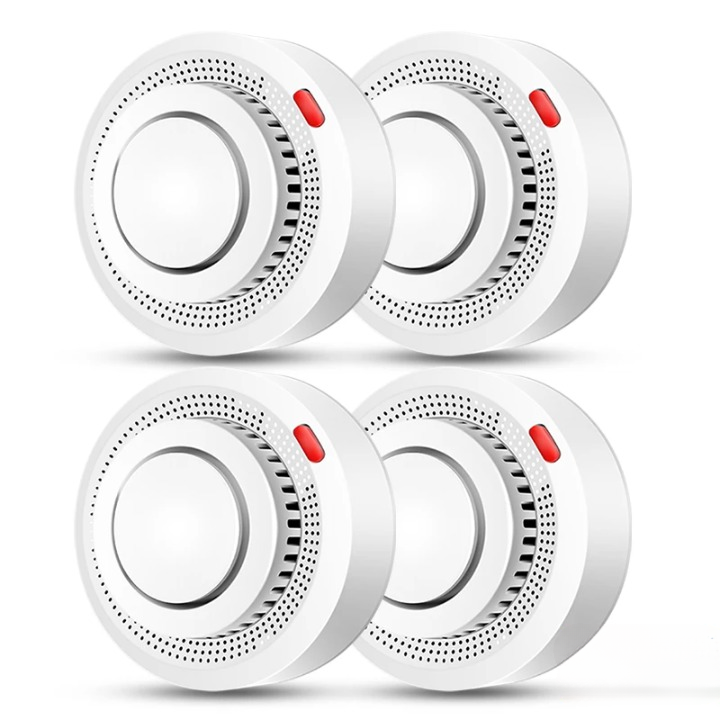 Intelligent WiFi Smoke Detector Fire Alarm 85dB – SafeSense