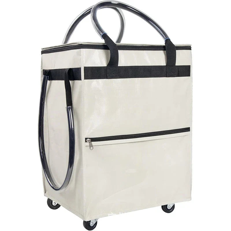 Reusable Shopping Bag with Wheels – Rollex – (Large Capacity)