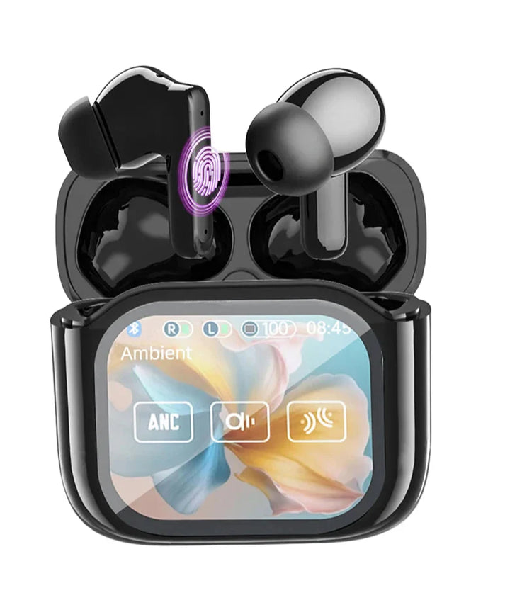 Touch Screen Translation Headphones with Noise Cancellation – Avelora