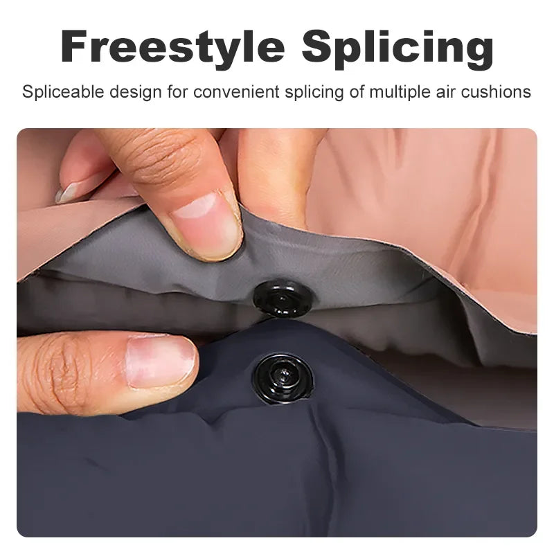 Ultralight self-inflating camping mattress with integrated pump – Eryx