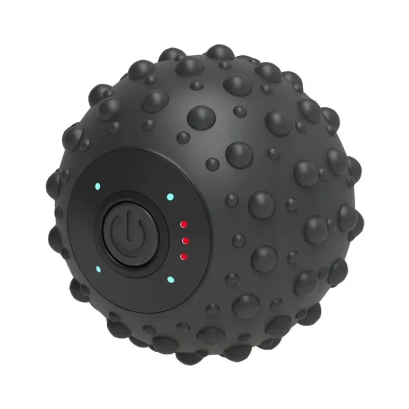 4-Gang Vibrationsmassageball mit Wärmebehandlung und strukturiertem Oberflächen – FlexiRoll