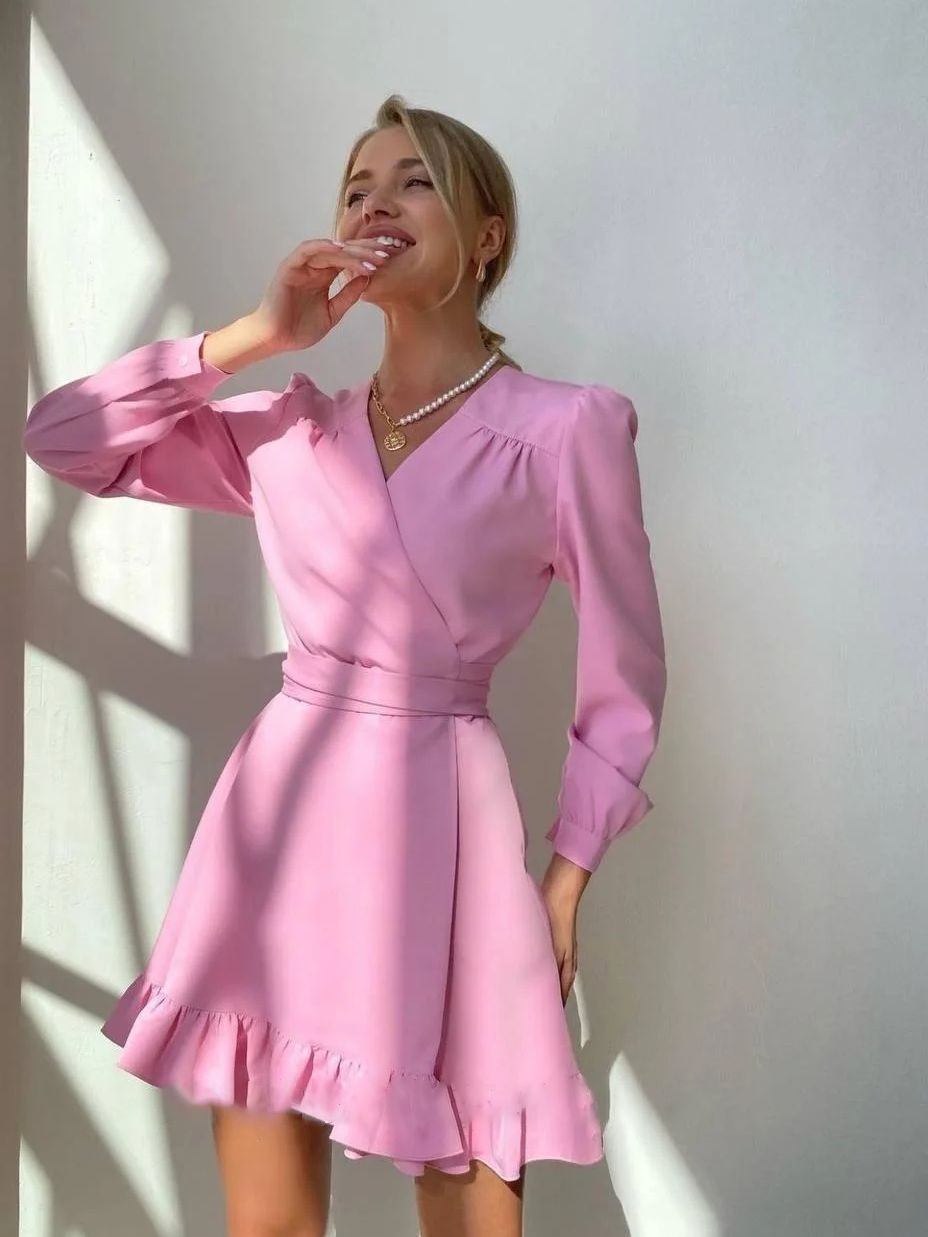 Trendy A-line Dress – Livia