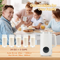 Fabricante de leche de nuez 8 en 1 (1000 ml) - NutriBlend