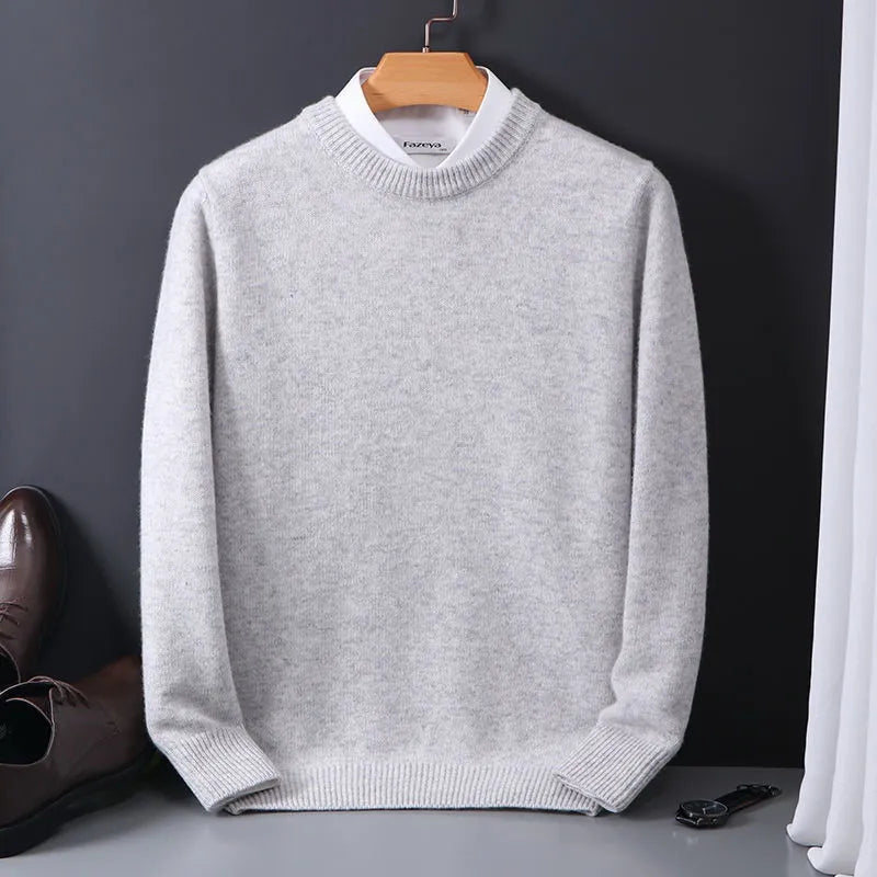 Stylish Cashmere Men's Sweater - Theo